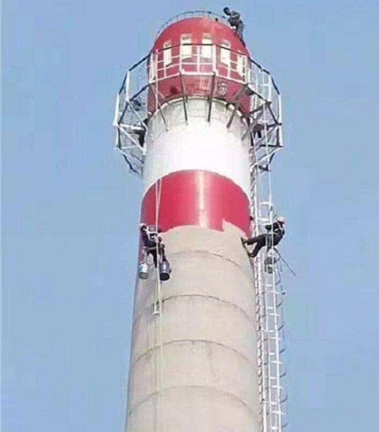 哈爾濱煙囪刷色環(huán)-為什么要給煙囪刷色環(huán)？刷色環(huán)施工需注意什么？