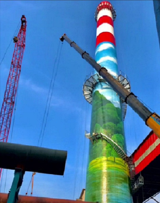 哈爾濱煙囪美化公司對煙囪刷色環(huán)注意事項[技術(shù)資訊]