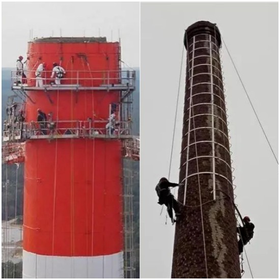 宜賓煙囪維修公司施工案例豐富