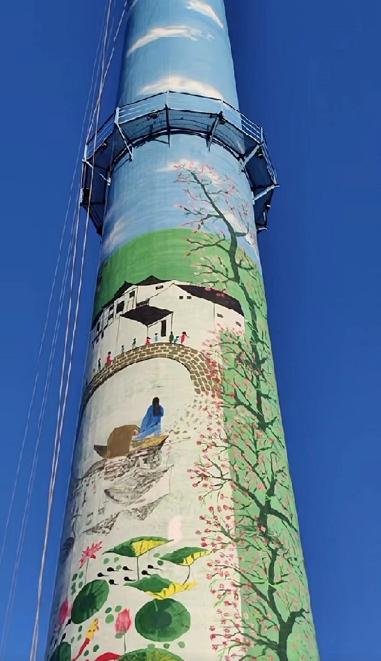 蘇州煙囪美化公司精心設(shè)計(jì) 打造美化精品