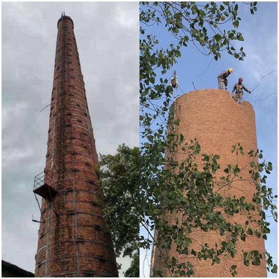 大連煙囪拆除公司合理報(bào)價(jià) 安全保障