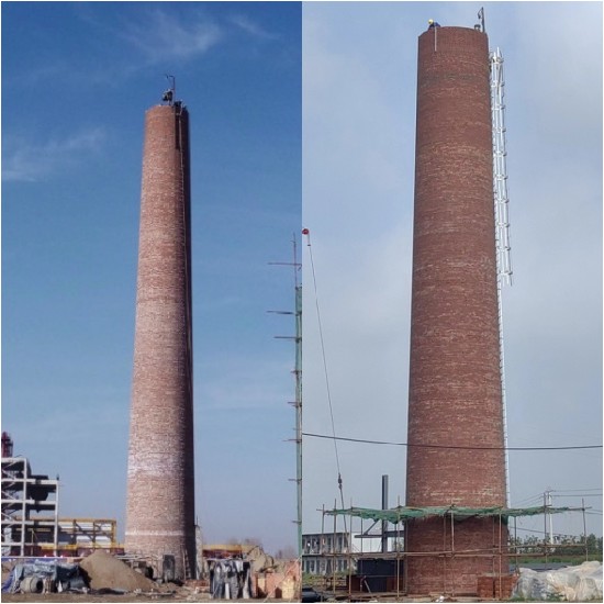 銀川磚砌煙囪公司創(chuàng)新設計，技術高超！