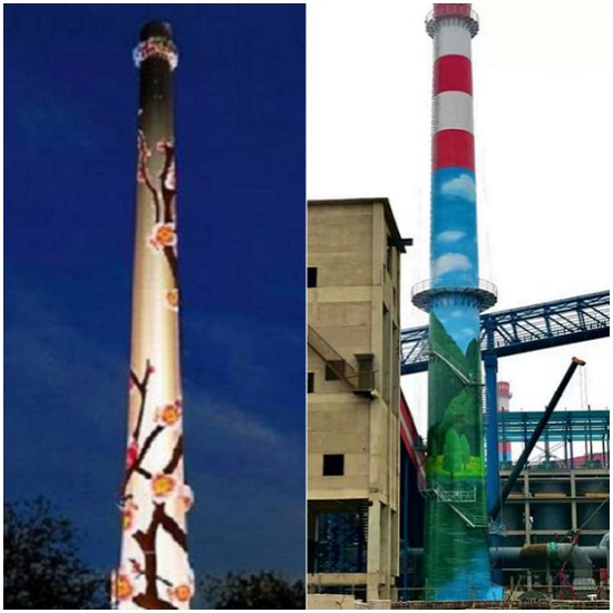 哈爾濱煙囪彩繪美化公司將企業(yè)環(huán)境與藝術(shù)相結(jié)合！